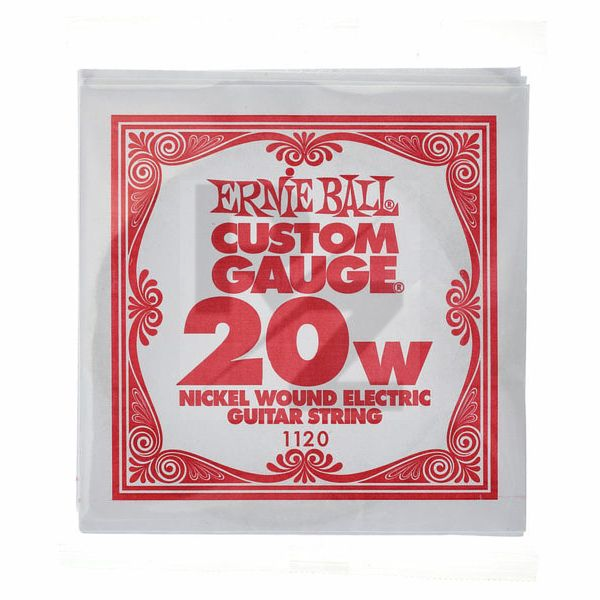 Ernie Ball 020 Single String Wound Set Image Ernie Ball 020 Single String Wound Set