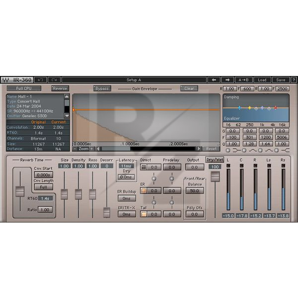 Image Waves IR360 Convolution Reverb