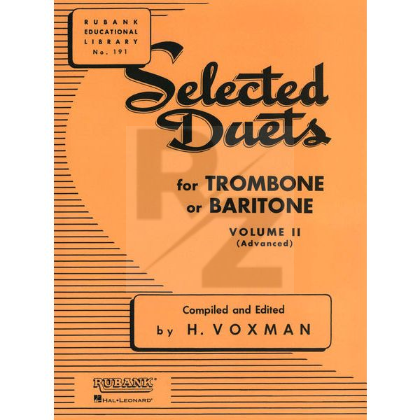 Image Rubank Publications Selected Duets for Trombone 2