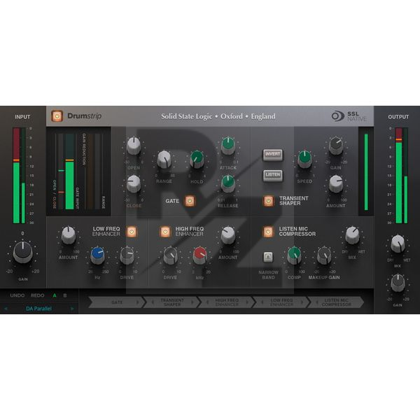 SSL Drumstrip & Harrison Drum Flow Image SSL Drumstrip & Harrison Drum Flow