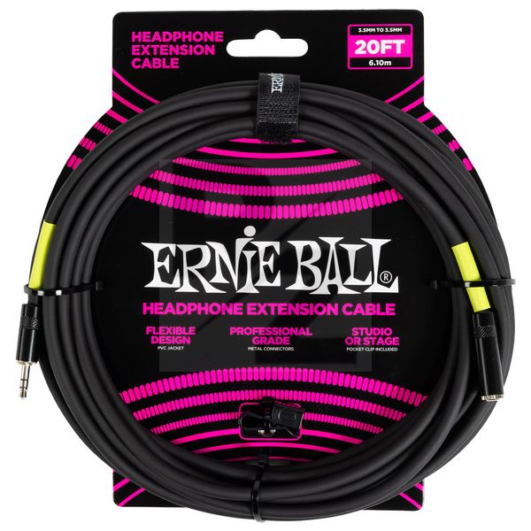 Image Ernie Ball Headphone Extension Cable 6m