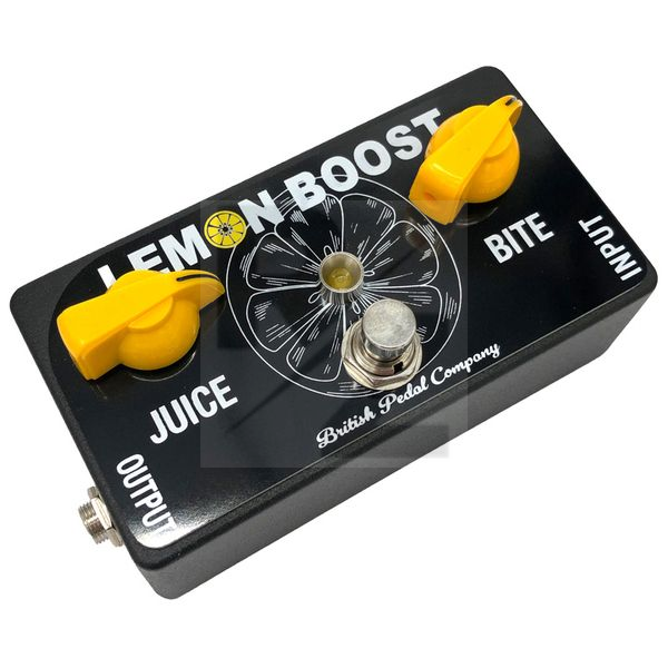 British Pedal Company Special Edition Lemon Boost Image British Pedal Company Special Edition Lemon Boost