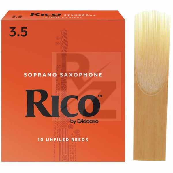 Image DAddario Woodwinds Rico Soprano Saxophone 3.5