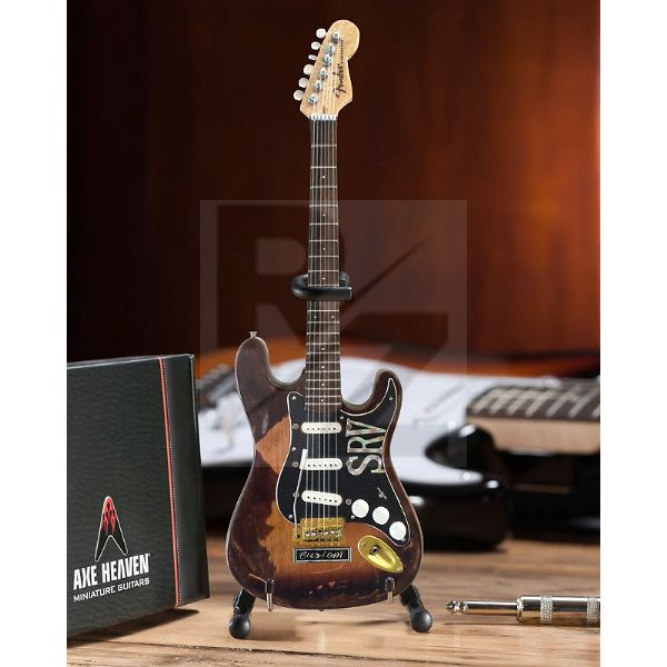 Image Axe Heaven Stevie Ray Vaughan Distressed