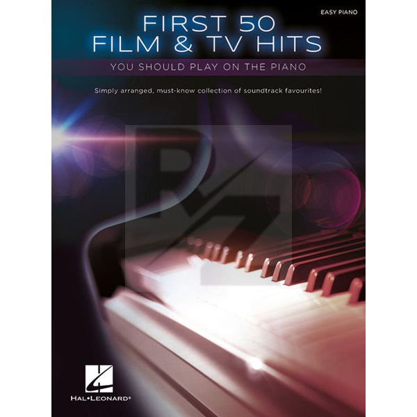 Image Hal Leonard First 50 Film & TV Hits Piano