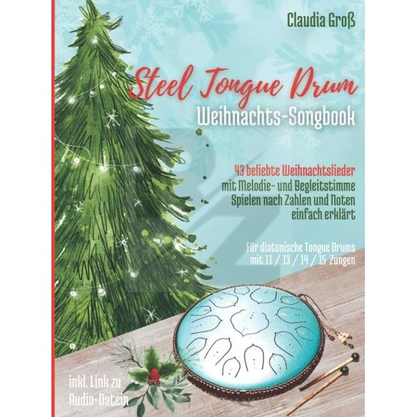 Image Claudia Groß Steel Tongue Drum Weihnacht