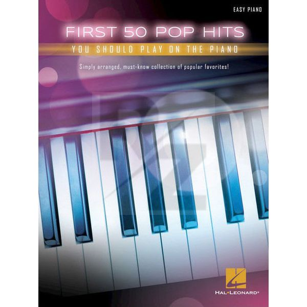 Image Hal Leonard First 50 Pop Hits You Should
