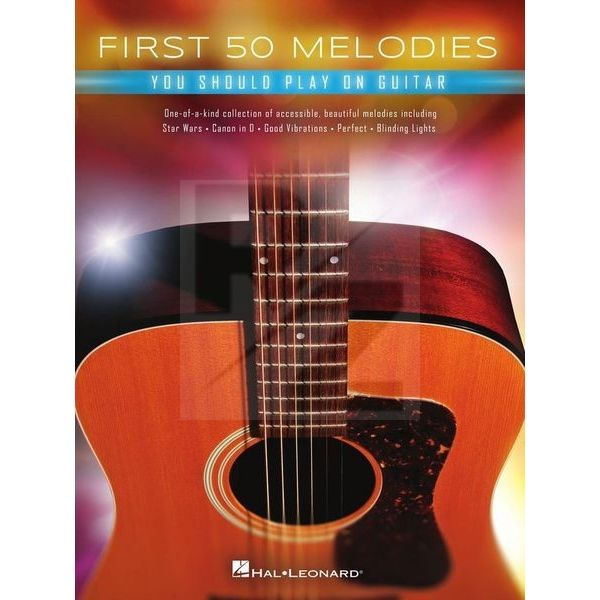 Image Hal Leonard First 50 Melodies Guitar