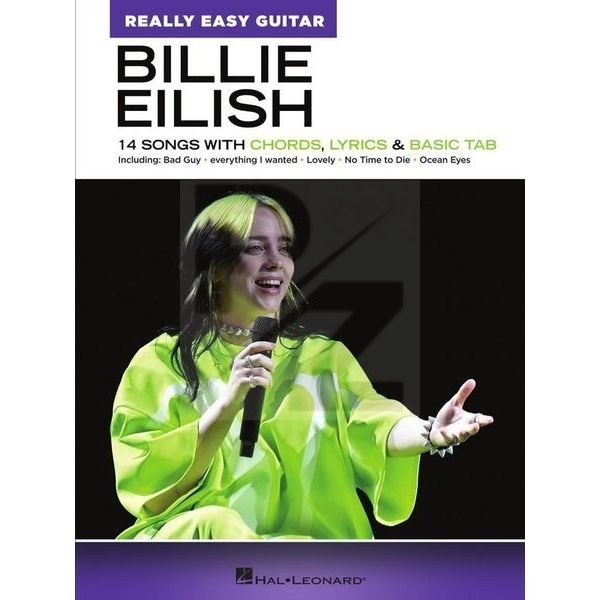 Image Hal Leonard Really Easy Billie Eilish Guit