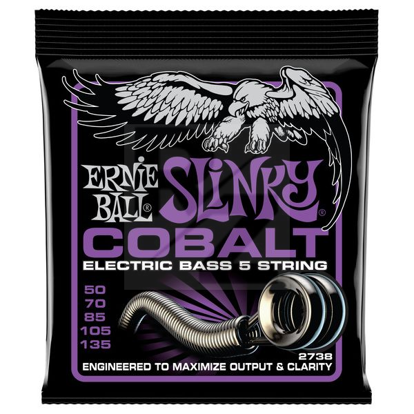 Image Ernie Ball Power Slinky Cobalt 5-String