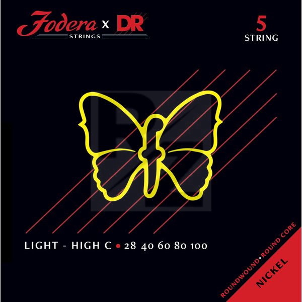Image Fodera x DR 5-String High C Light N