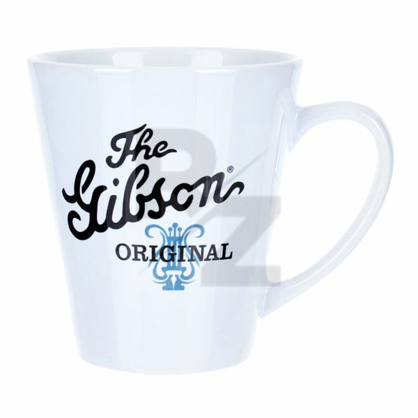 Gibson White Mug w. Original Logo Image Gibson White Mug w. Original Logo