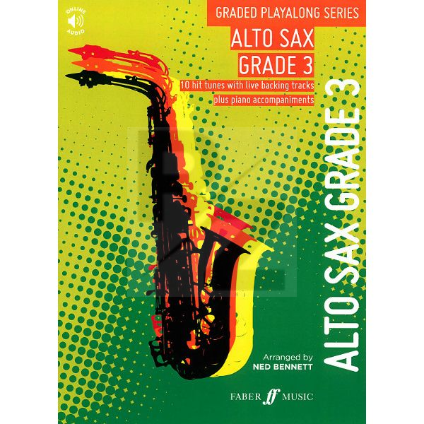 Image Faber Music Graded Playalong Alto Sax
