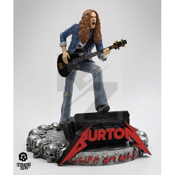 Image Knucklebonz Cliff Burton Rock Iconz Statue