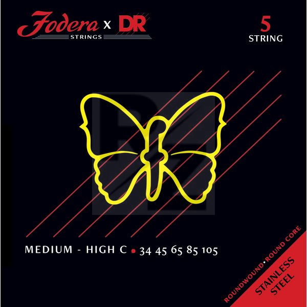 Image Fodera x DR 5-String Medium High C S