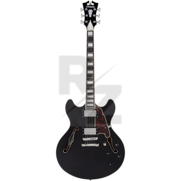 Image D'Angelico Premier DC Black Flake V2