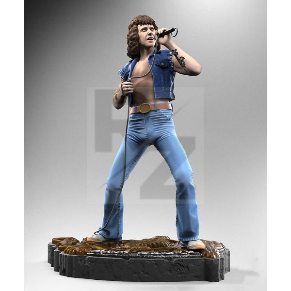 Knucklebonz Bon Scott Rock Iconz Statue Image Knucklebonz Bon Scott Rock Iconz Statue