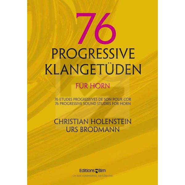 Image Editions Bim 76 progressive Klangetüden