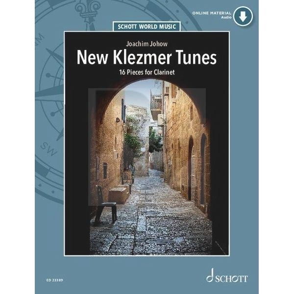 Image Schott New Klezmer Tunes For Clarinet
