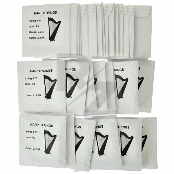 Image Thomann Strings Set Pillar Harp 38