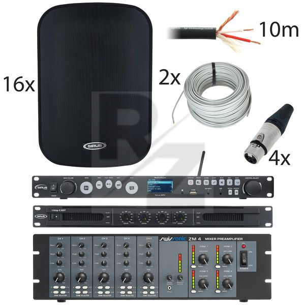 Image Sirus 4 x 4 Reflect Gastro Set