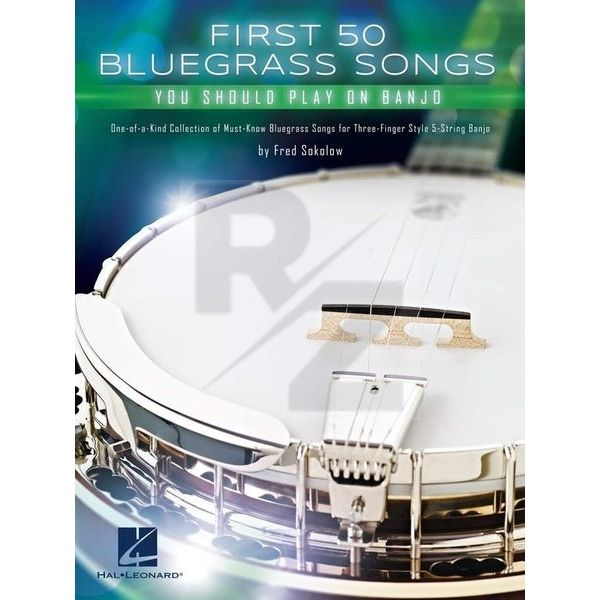 Image Hal Leonard 50 First Bluegrass Songs Banjo