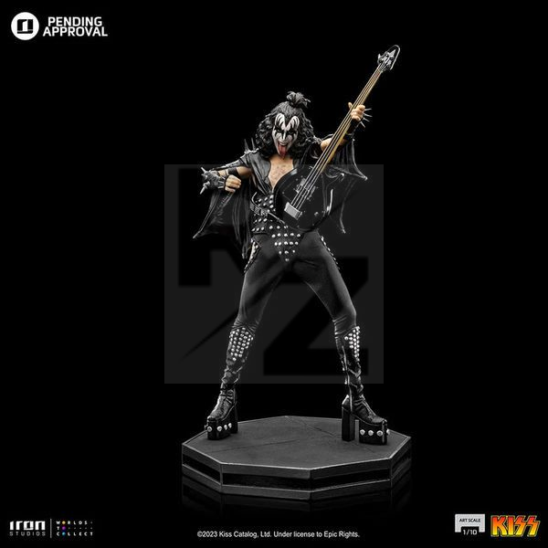 Image Iron Studios Kiss Gene Simmons Statue