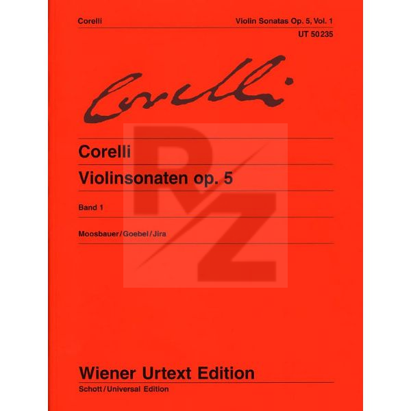 Image Wiener Urtext Edition Corelli Violinsonaten 1