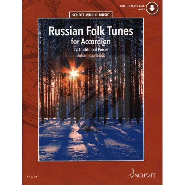 Image Schott Russian Folk Tunes Accordion