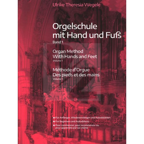 Image Doblinger Musikverlag Orgelschule mit Hand und Fuß 1