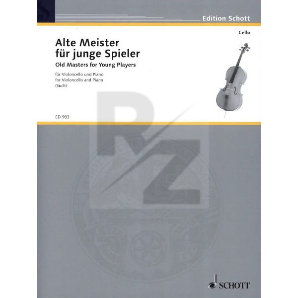 Image Schott Alte Meister Cello