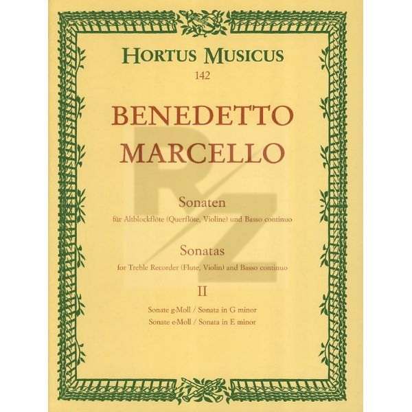 Image Bärenreiter Marcello Sonaten 2