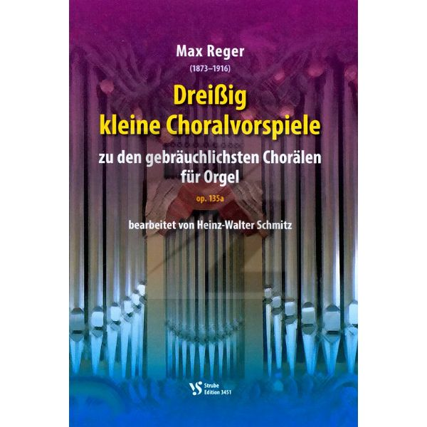 Image Strube Verlag Reger 30 kleine Choral