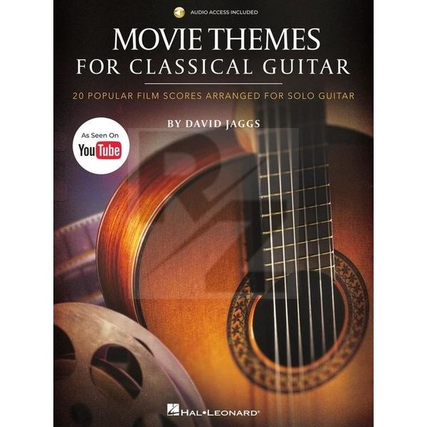 Image Hal Leonard Movie Themes Classical Guitar