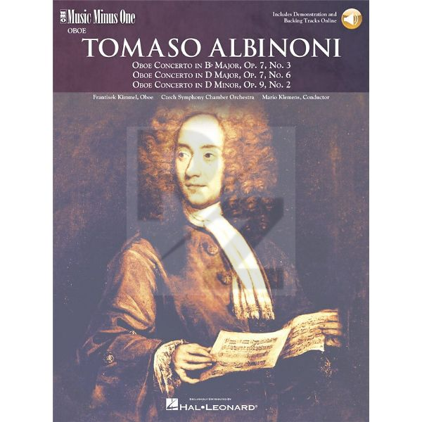 Image Music Minus One Albinoni Oboe Concertos