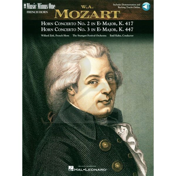 Image Music Minus One Mozart Horn Concertos
