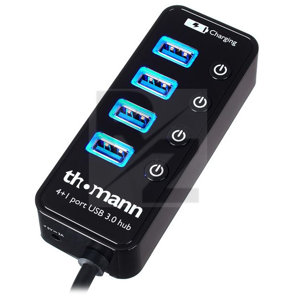 Image Thomann 4+1 Port USB 3.0 Hub