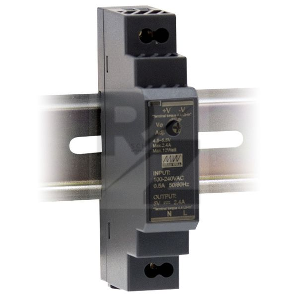 Image MeanWell HDR-15-24 Power Supply 0,63A