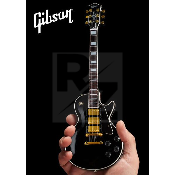 Axe Heaven Gibson Les Paul Custom Ebony Image Axe Heaven Gibson Les Paul Custom Ebony