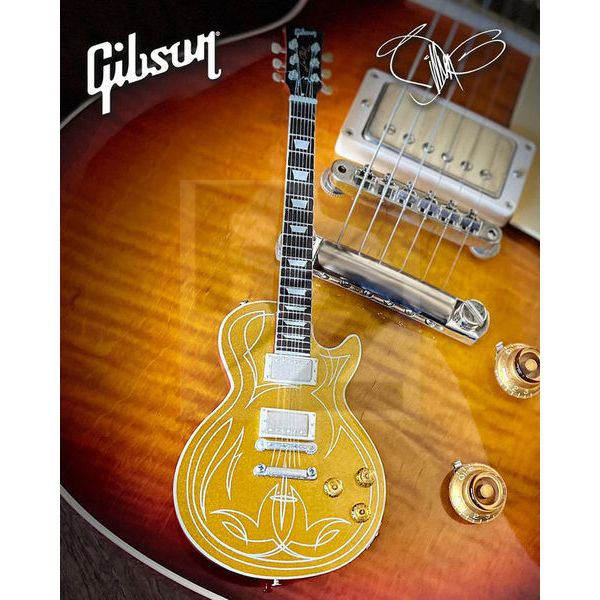 Image Axe Heaven Gibson Billy F Gibbons Gold