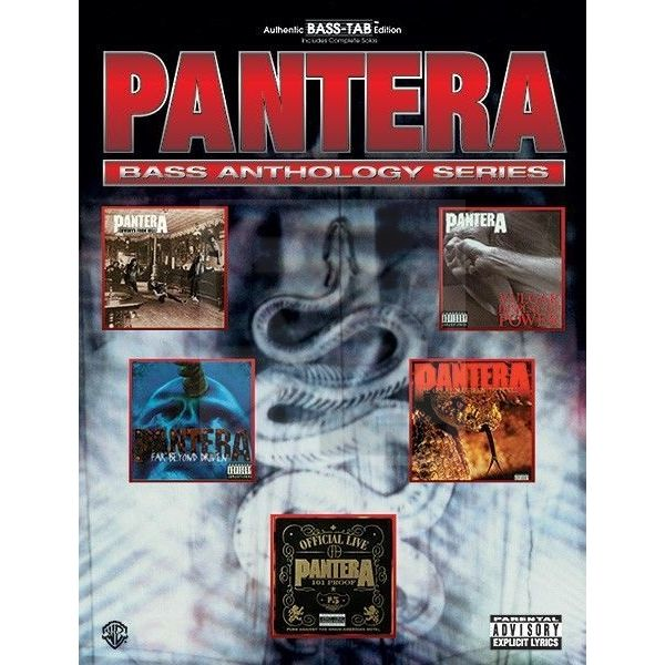 Image Alfred Music Publishing Pantera: Bass Anthology