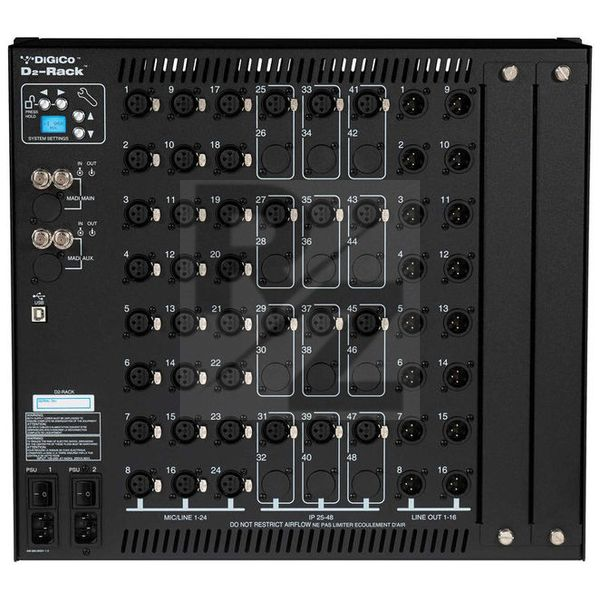 Image DiGiCo D2-Rack BNC 24/24/16