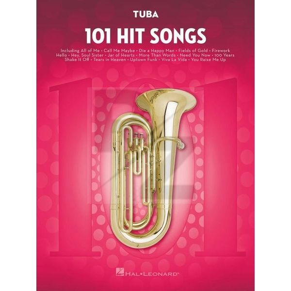 Image Hal Leonard 101 Hit Songs For Tuba