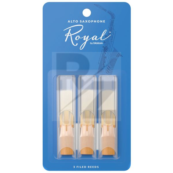 Image DAddario Woodwinds Royal Alto Sax 2.0 3-Pack