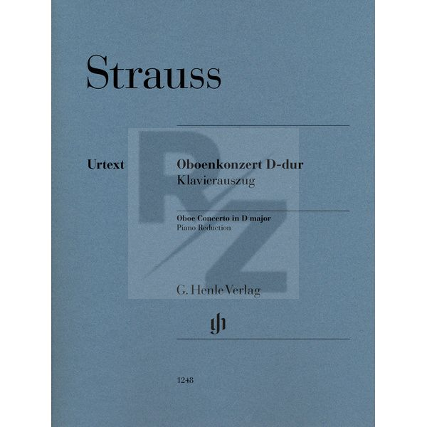Image Henle Verlag Strauss Oboenkonzert D-Dur