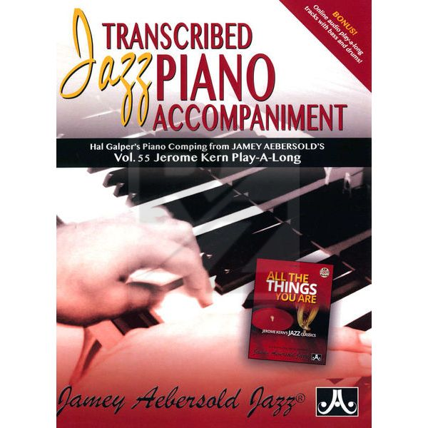 Image Jamey Aebersold Jazz Piano Voicings Vol.55