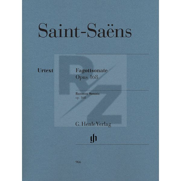 Image Henle Verlag Saint-Saens Fagottsonate