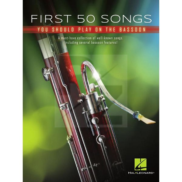 Image Hal Leonard First 50 Songs Bassoon