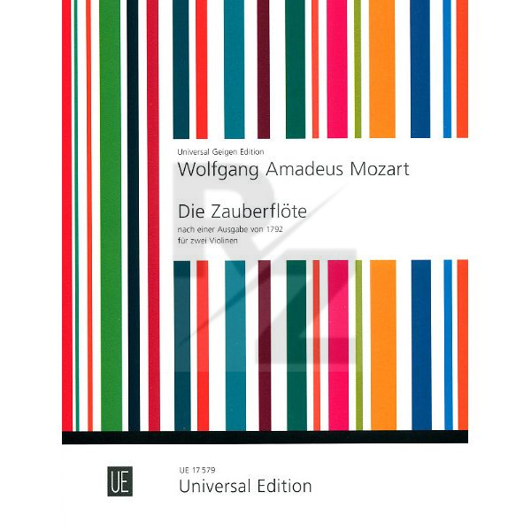 Image Universal Edition Zauberflöte 2 Violinen