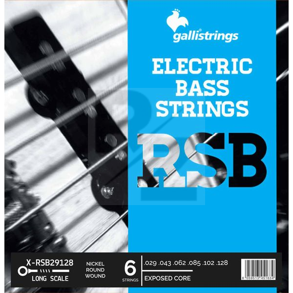 Image Galli Strings X-RSB29128 Exposed Core 6 Str.